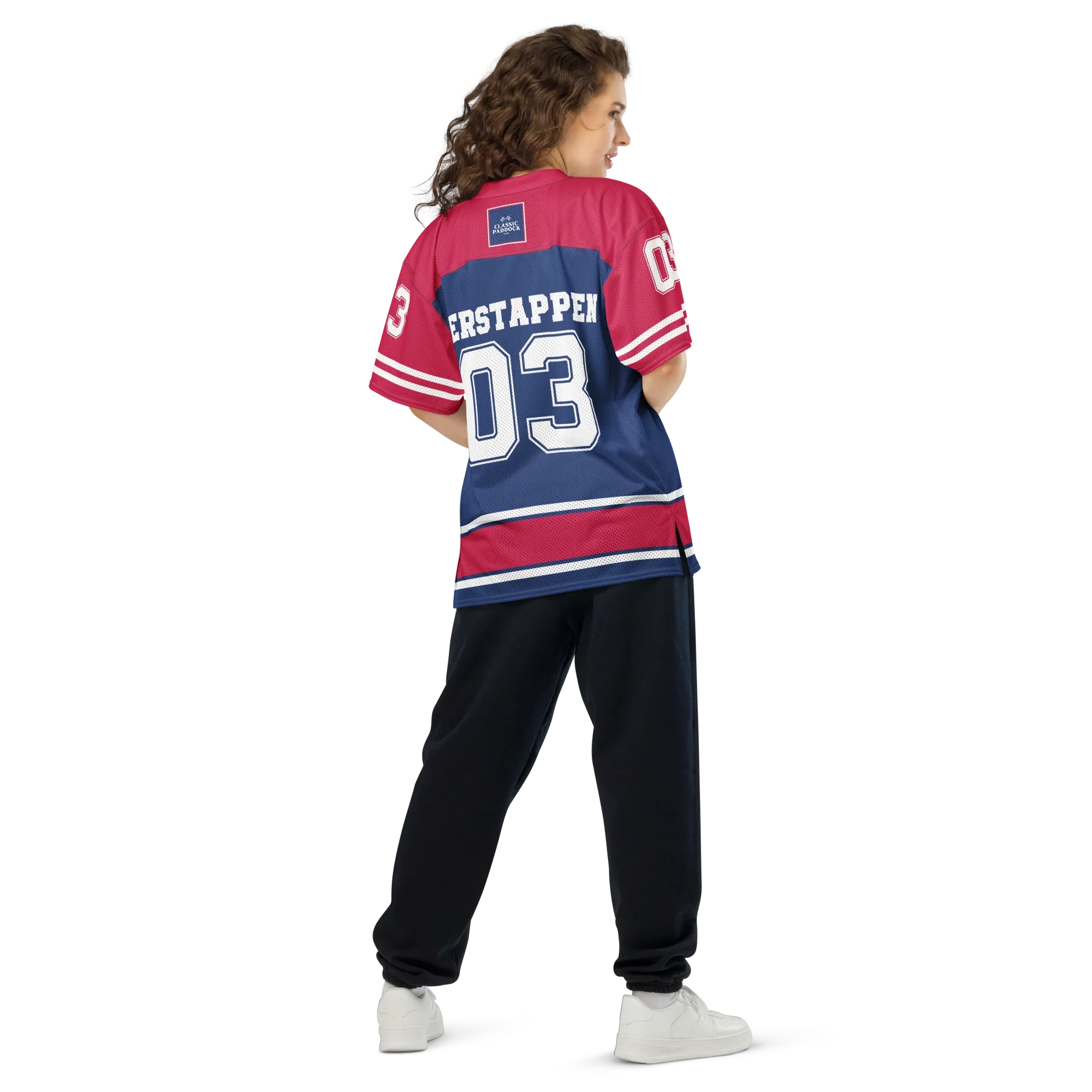 MAX VERSTAPPEN NFL JERSEY - BLUE - ClassicPaddockStore