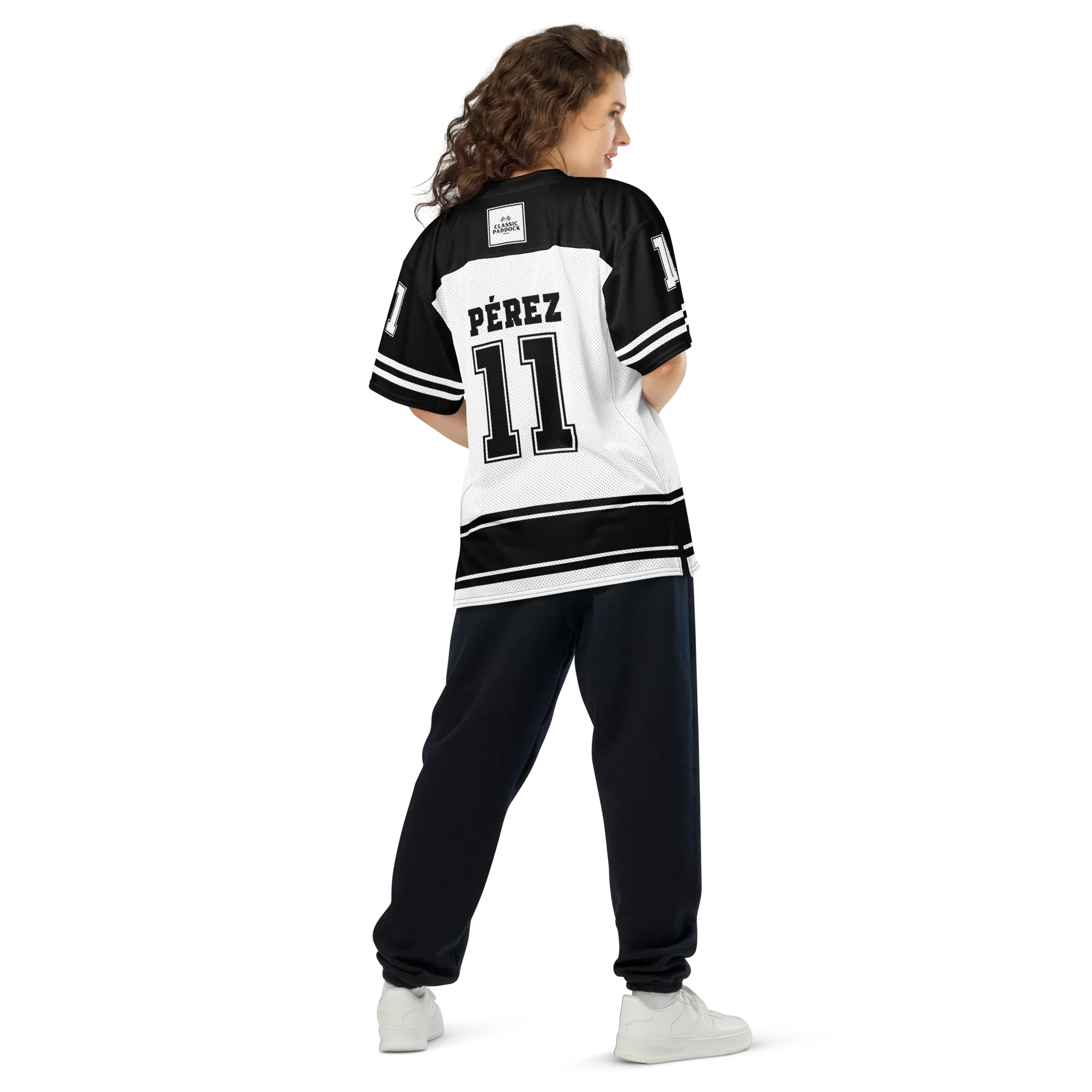 CHECO PÉREZ NFL JERSEY - WHITE - ClassicPaddockStore
