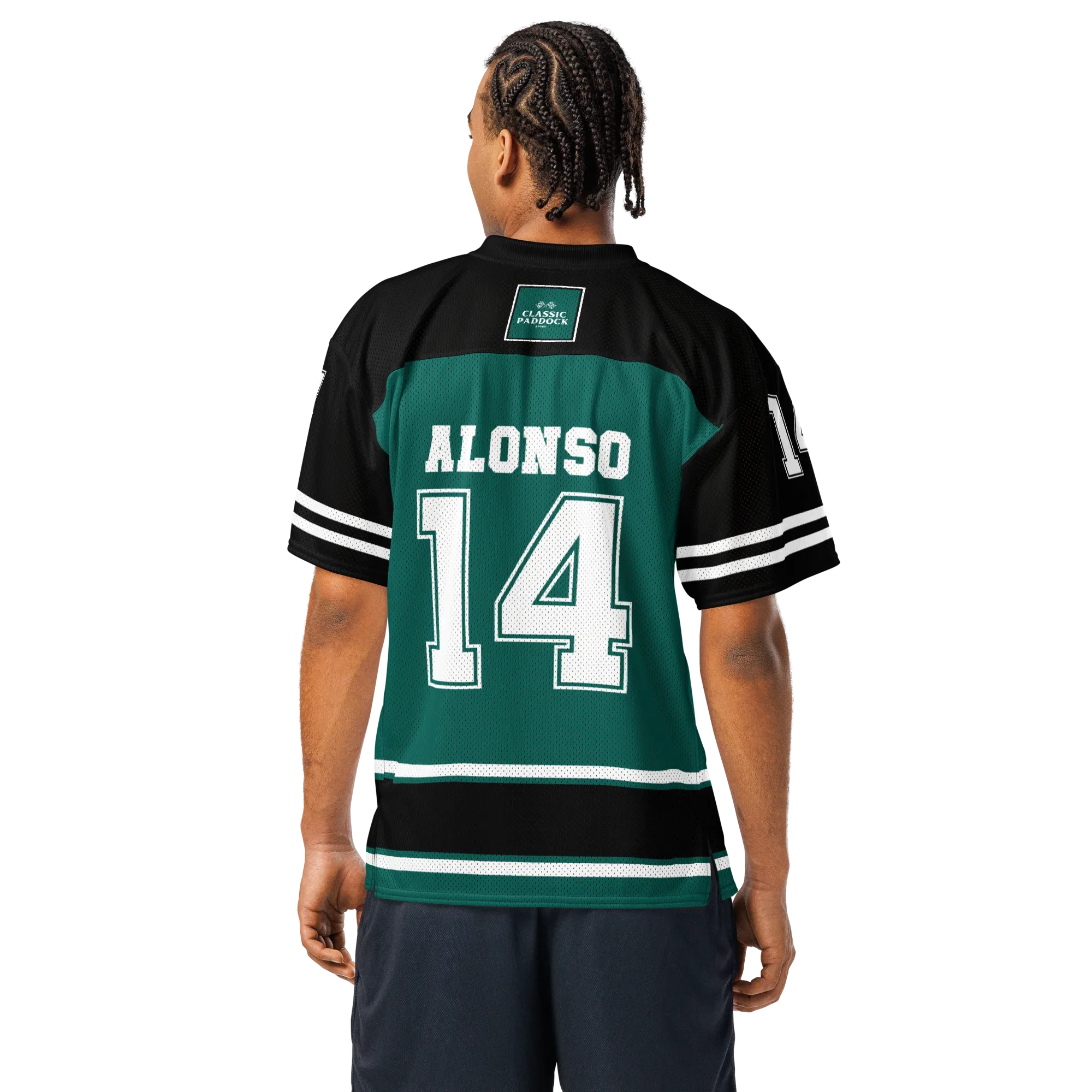 FERNANDO ALONSO NFL JERSEY - GREEN - ClassicPaddockStore