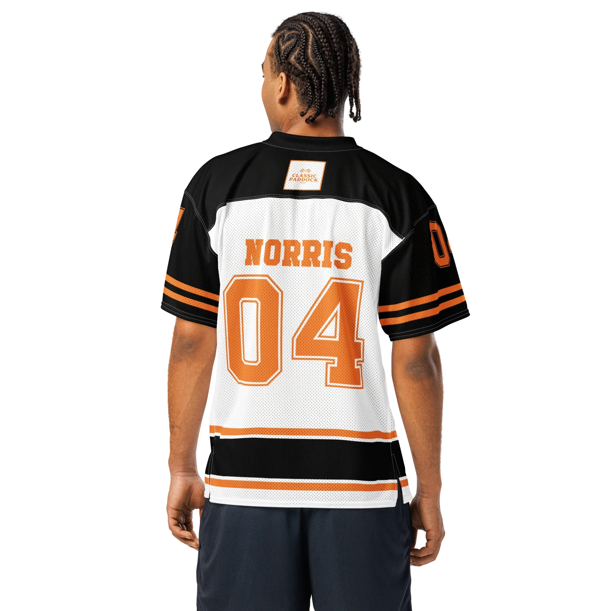 LANDO NORRIS NFL JERSEY - WHITE - ClassicPaddockStore