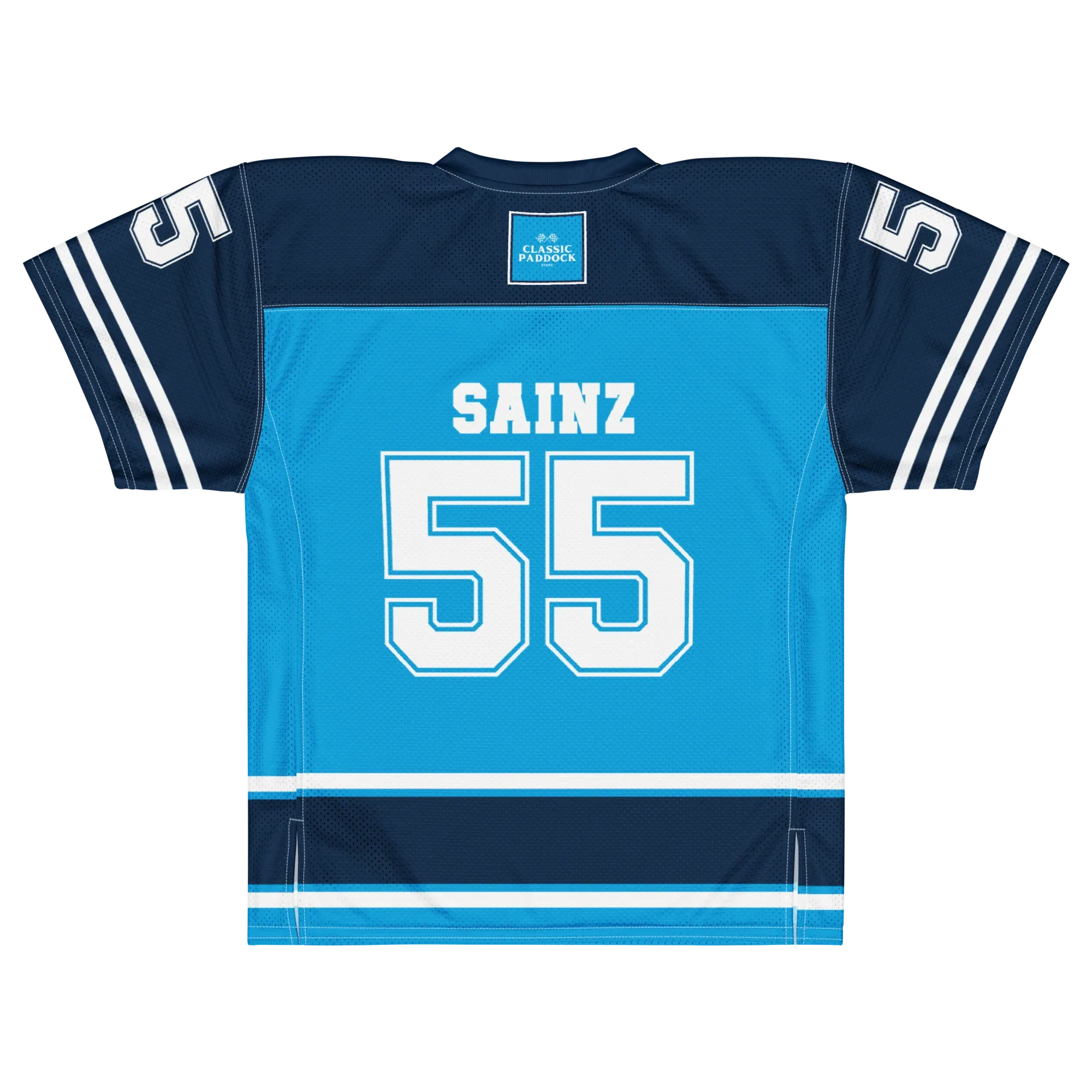CARLOS SAINZ NFL JERSEY - LIGHT BLUE - ClassicPaddockStore