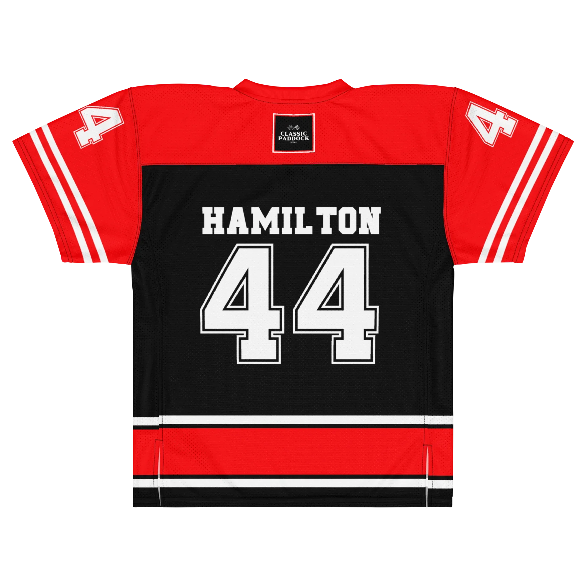 LEWIS HAMILTON NFL JERSEY - BLACK - ClassicPaddockStore