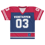 MAX VERSTAPPEN NFL JERSEY - BLUE - ClassicPaddockStore