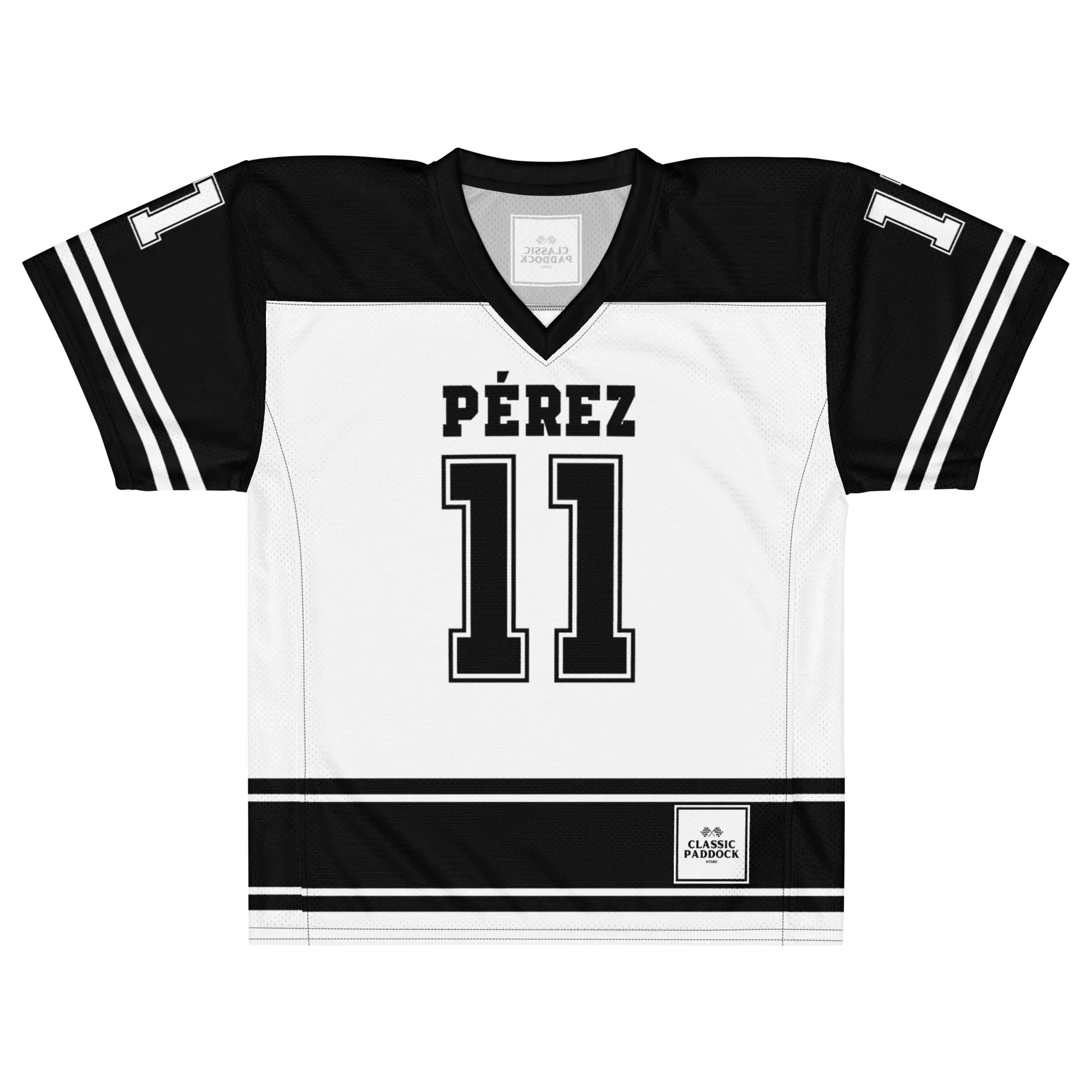 CHECO PÉREZ NFL JERSEY - WHITE - ClassicPaddockStore