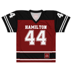 LEWIS HAMILTON NFL JERSEY - DARK RED - ClassicPaddockStore
