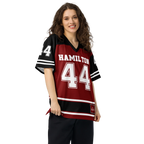 LEWIS HAMILTON NFL JERSEY - DARK RED - ClassicPaddockStore