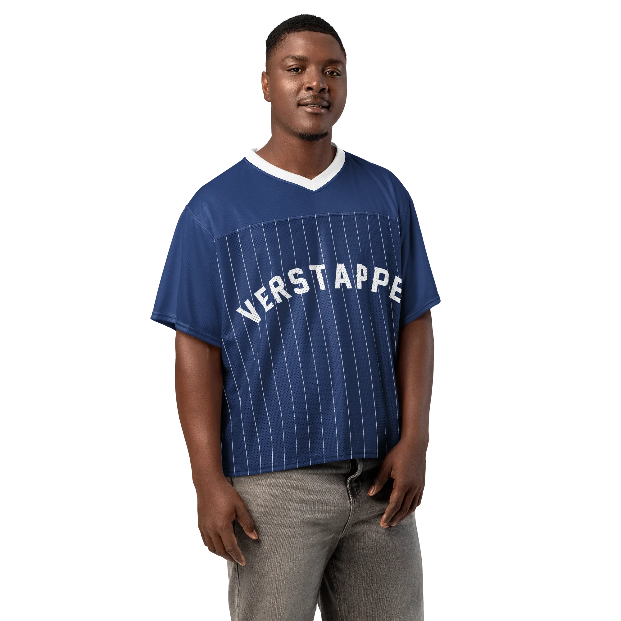 MAX VERSTAPPEN BOXY FOOTBALL JERSEY - ClassicPaddockStore