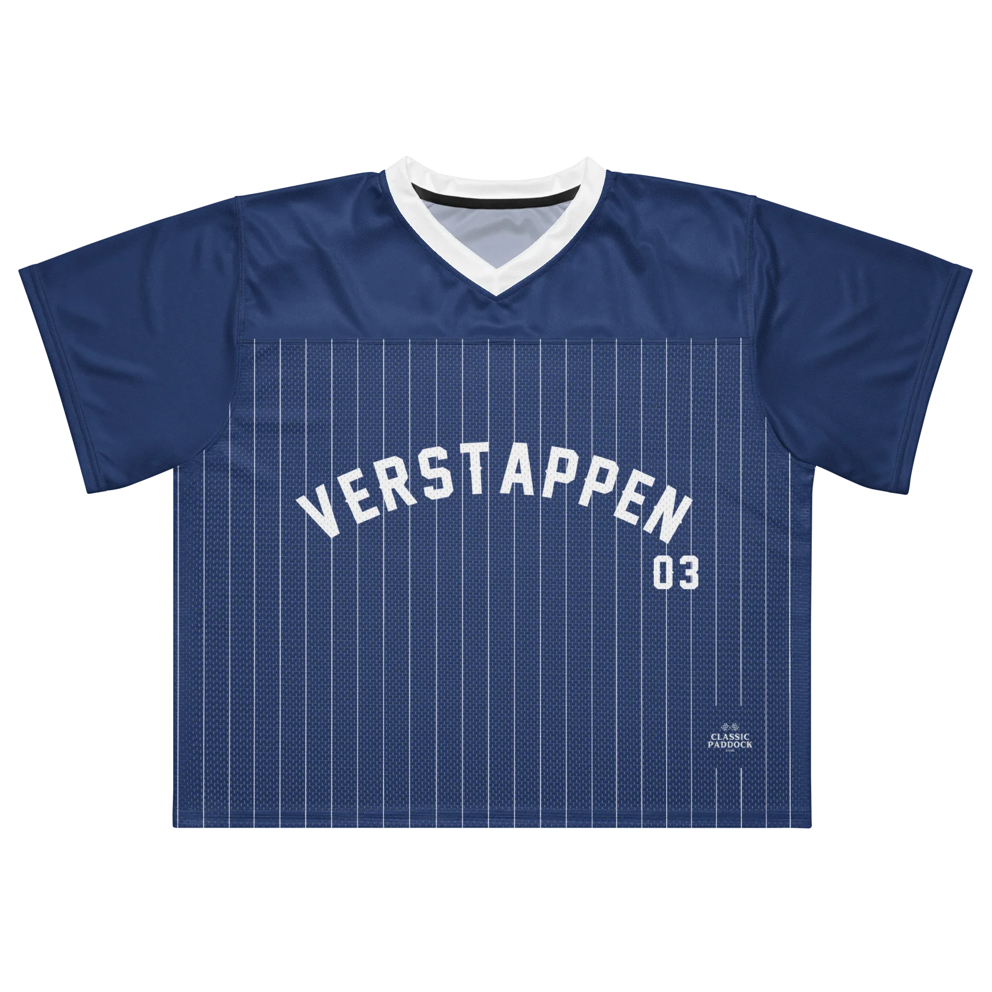 MAX VERSTAPPEN BOXY FOOTBALL JERSEY - ClassicPaddockStore