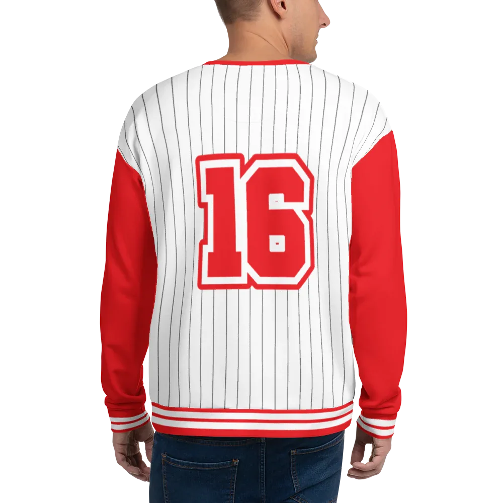 CHARLES LECLERC BASEBALL SWEATSHIRT - ClassicPaddockStore