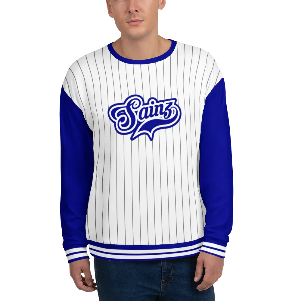 CARLOS SAINZ BASEBALL SWEATSHIRT - ClassicPaddockStore