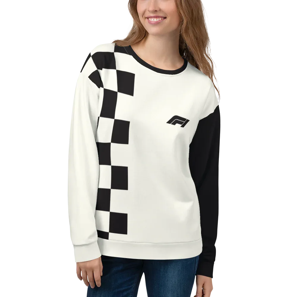 FORMULA 1 VINTAGE SWEATSHIRT - BLACK - ClassicPaddockStore