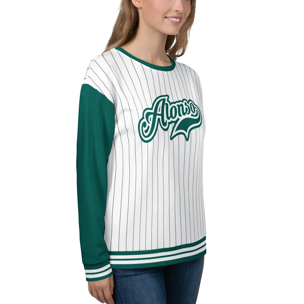 FERNANDO ALONSO BASEBALL SWEATSHIRT - ClassicPaddockStore