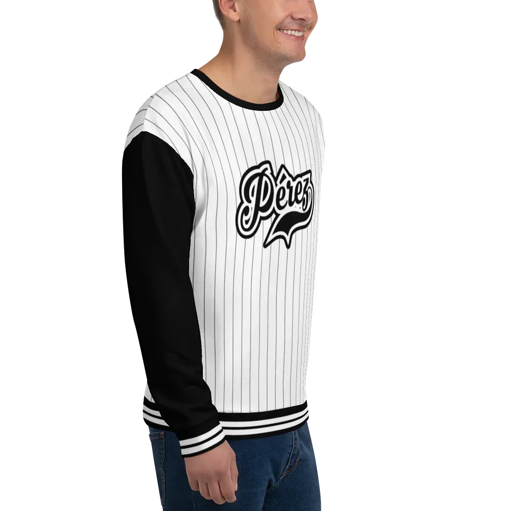 CHECO PÉREZ BASEBALL SWEATSHIRT - ClassicPaddockStore