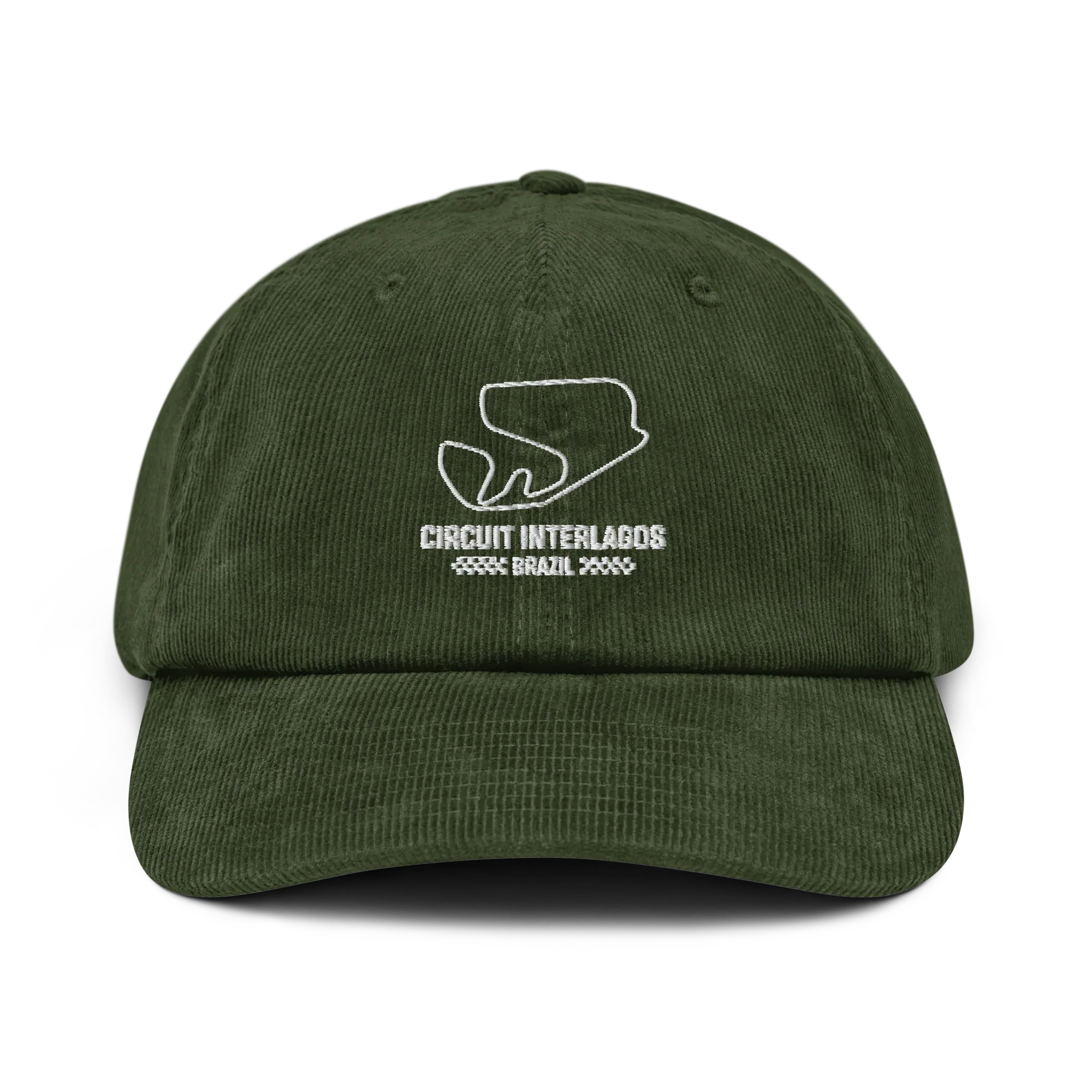 INTERLAGOS TRACK CORDUROY CAP - ClassicPaddockStore