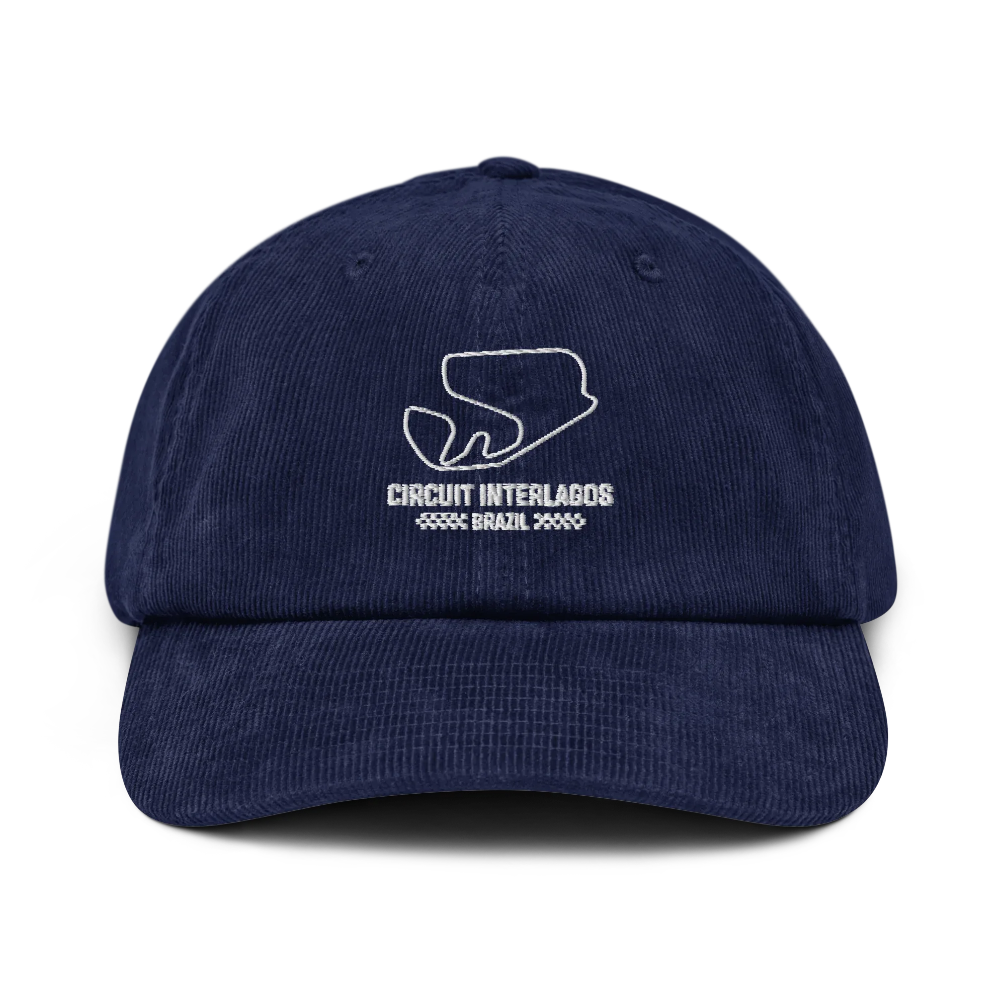INTERLAGOS TRACK CORDUROY CAP - ClassicPaddockStore