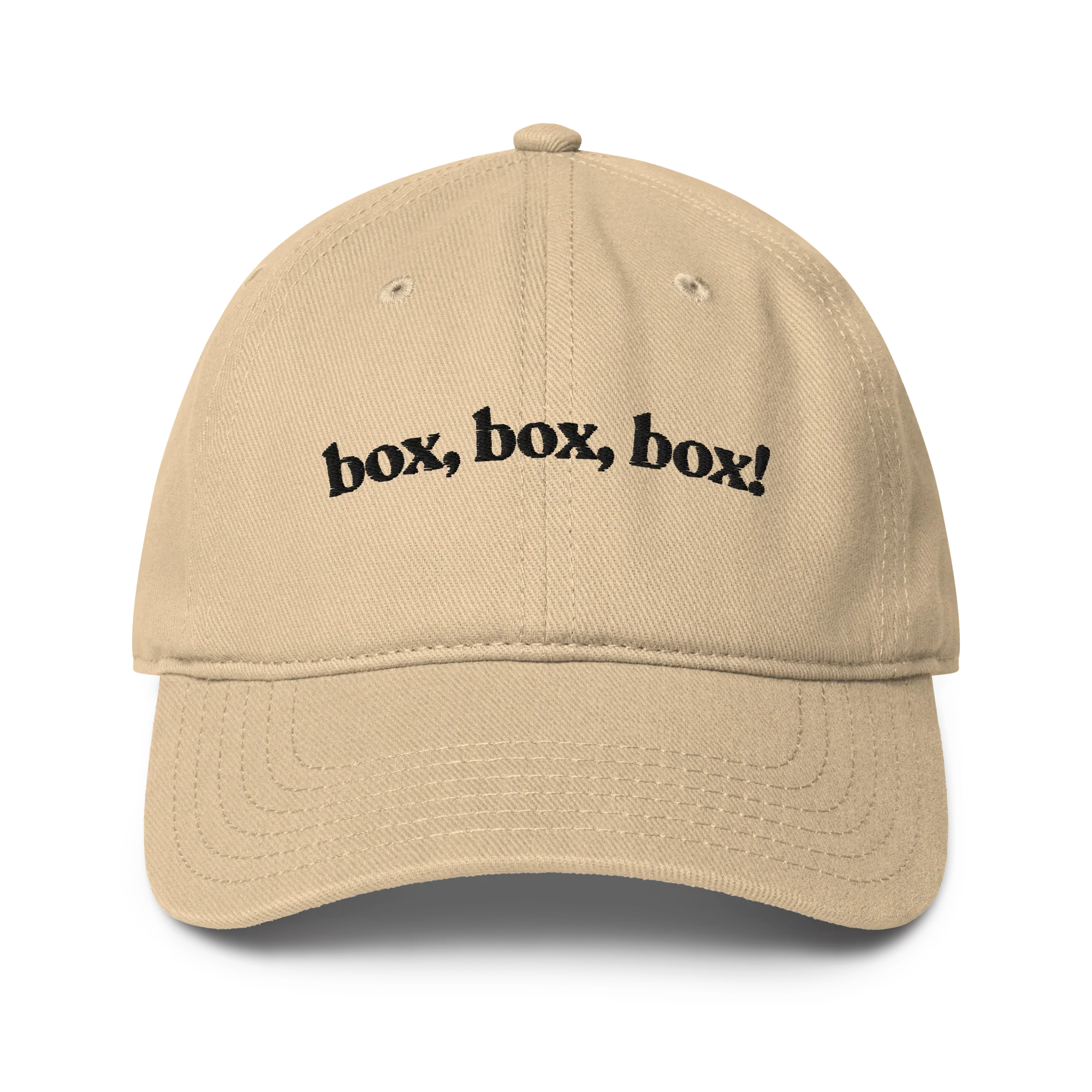 BOX BOX BOX! BASEBALL CAP - ClassicPaddockStore