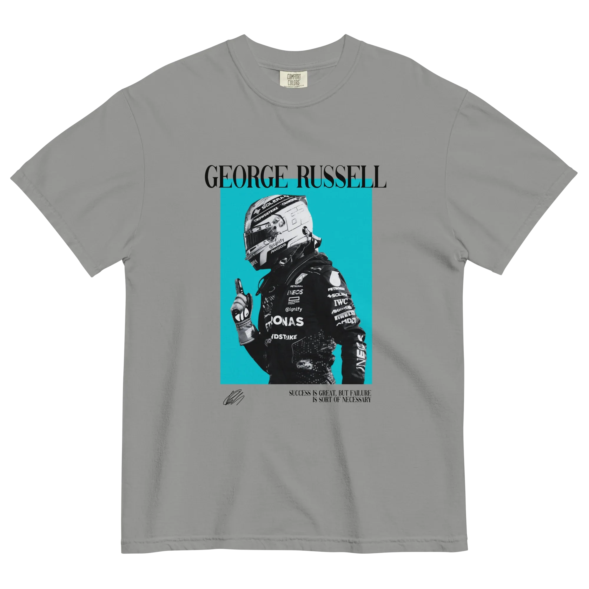 GEORGE RUSSELL MERCEDES T-SHIRT - ClassicPaddockStore