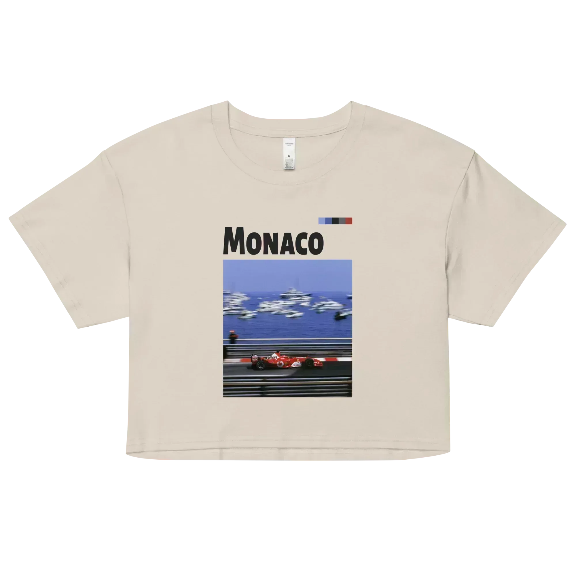 MONACO VINTAGE CROP TOP - ClassicPaddockStore