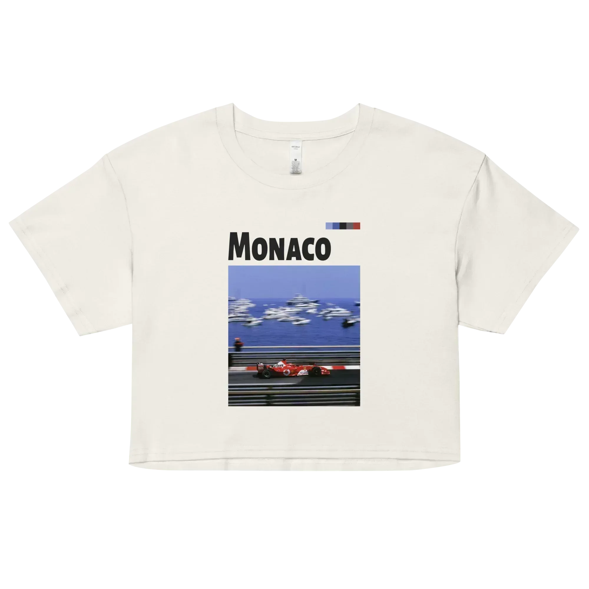 MONACO VINTAGE CROP TOP - ClassicPaddockStore