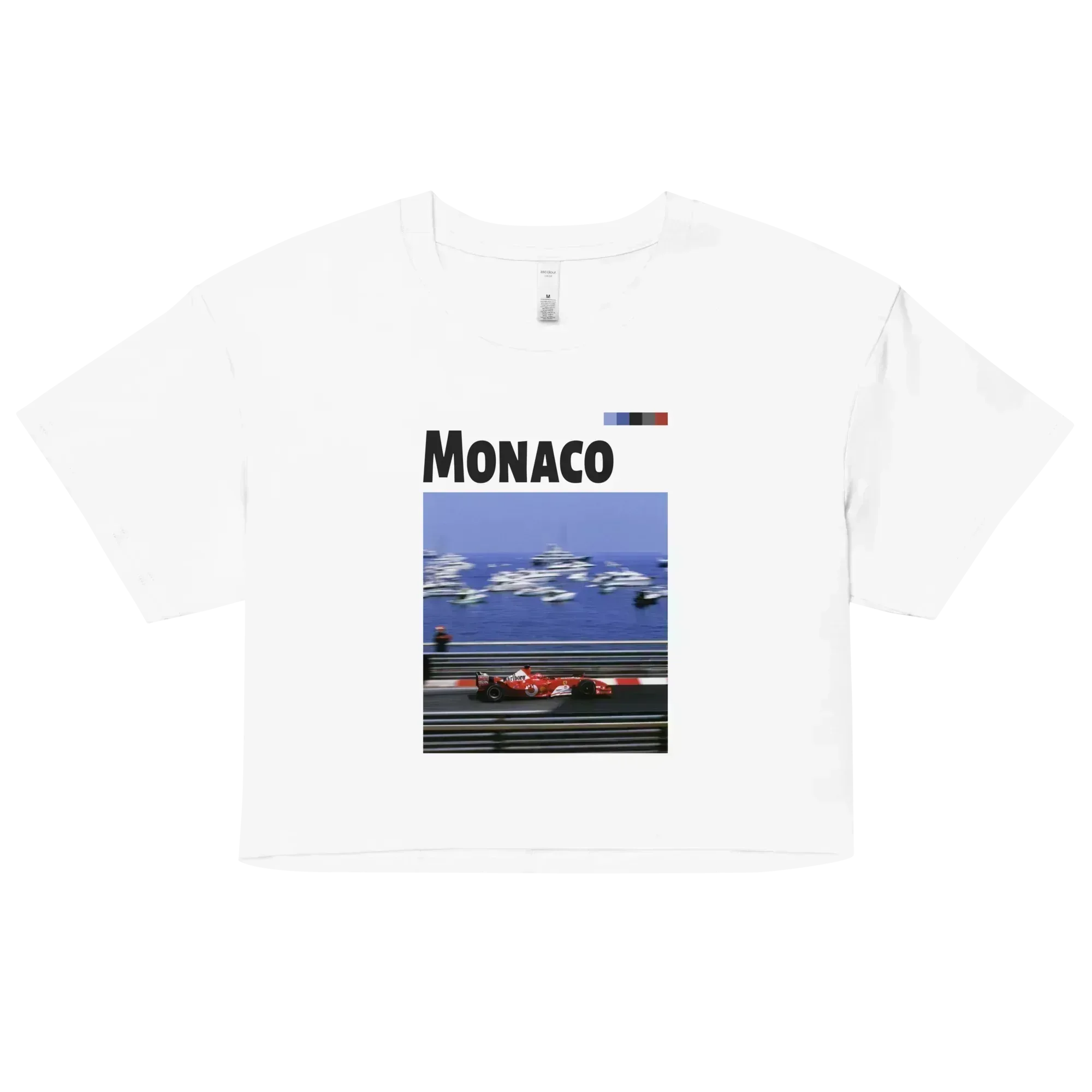 MONACO VINTAGE CROP TOP - ClassicPaddockStore